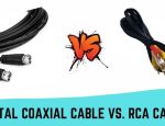 کابل کابل کواکسیال با کابل RCA