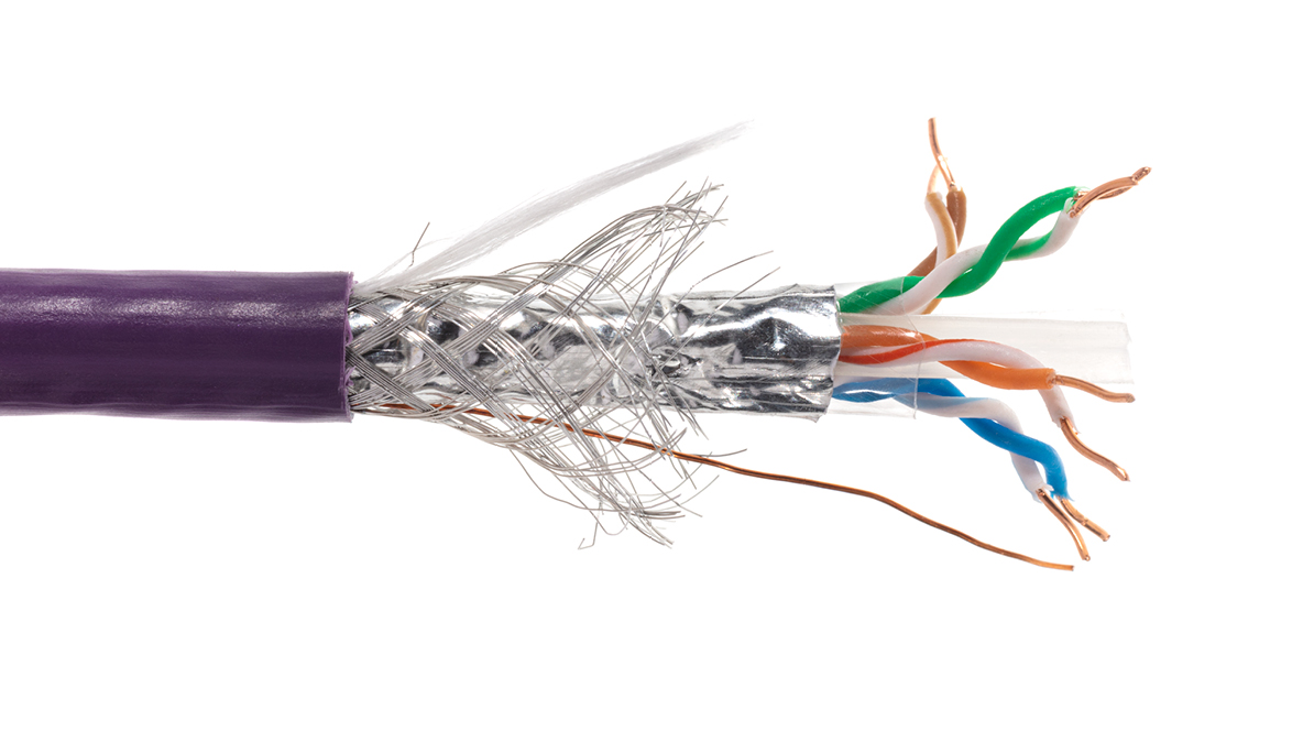 کابل cat6 sftp برندرکس